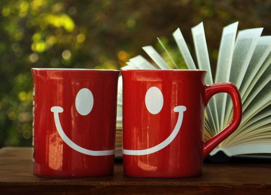 Smile Mugs and Book