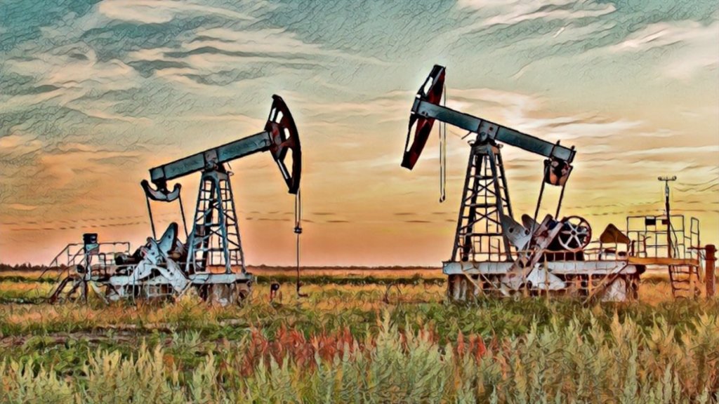 Oil pumpjacks in Oklahoma